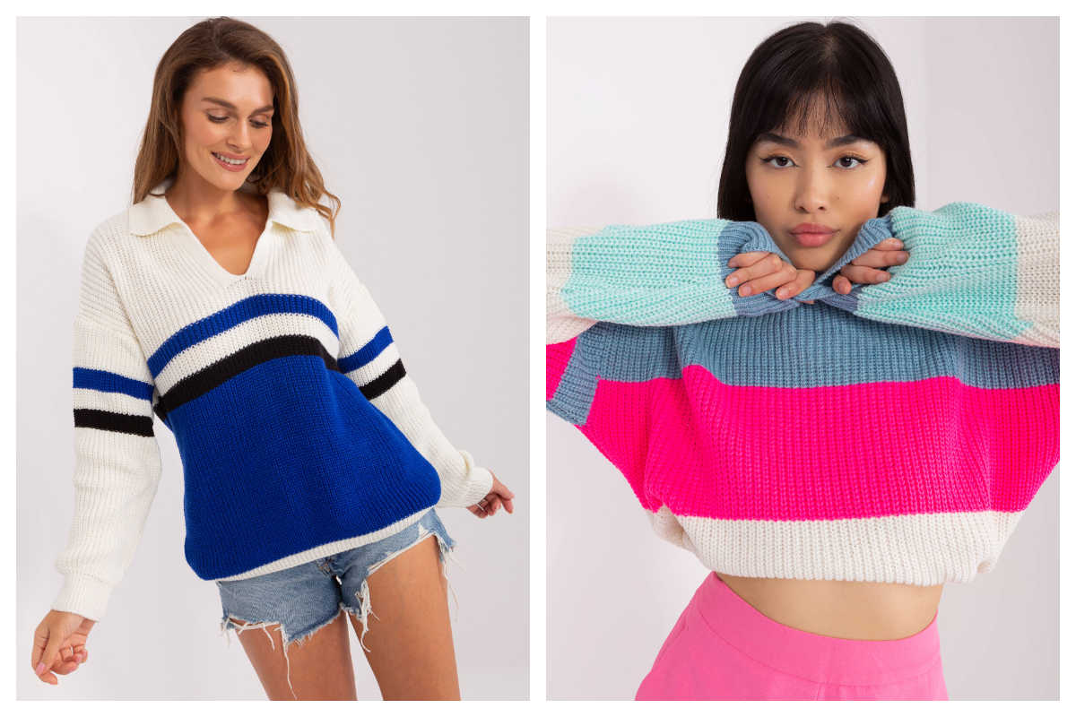 internetowa hurtownia klasycznych swetrów damskich i młodzieżowych