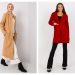 modny pluszowy płaszcz damski na zimę online
